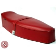 VESPA TSR Bench Dual Seat Oxblood Red PX/LML/VBB/VBB/SPRINT