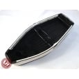 VESPA TSR Bench/Dual Seat White/Black Pipe PX/LML/VBB/SPRINT