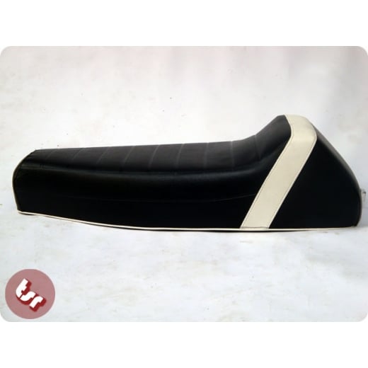 VESPA TSR Corsa Seat Black/White PX/LML/VBB/VBC/VLB