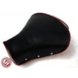 VESPA TSR Front Saddle Rear Seat Set Black/Red PX/VBB/VLB