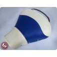 VESPA TSR Front Saddle Rear Seat Set Blue/White PX/VBB