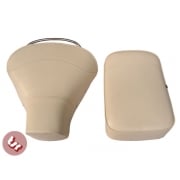 VESPA TSR Front Saddle Rear Seat Set Cream PX/VBB/VLB