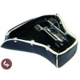 VESPA TSR Front Saddle Seat Navy Blue/Cream PX/Sprint/VBB/LML