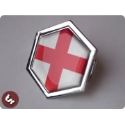 VESPA TSR Horncast Hex Clip Badge PX/LML England Flag