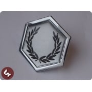 VESPA TSR Horncast Hex Clip Badge PX/LML Laurel Crest