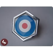 VESPA TSR Horncast Hex Clip Badge PX/LML Mod Target raf