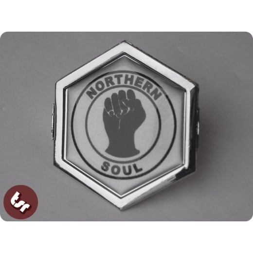 VESPA TSR Horncast Hex Clip Badge PX/LML Northern Soul