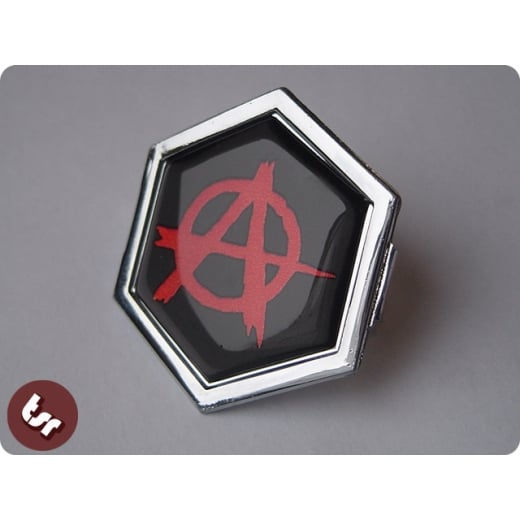 VESPA TSR Horncast Hex Clip Badge PX/LML/T5 Anarchy A