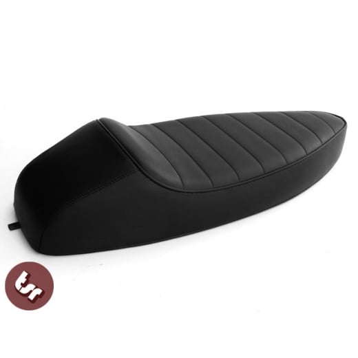 VESPA TSR Velocity Cafe Racer Hump Back Seat Saddle Sprint/VBB/VBA/Super/ BLACK