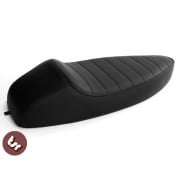 VESPA TSR Velocity Cafe Racer Hump Back Seat Saddle Sprint/VBB/VBA/Super/ BLACK