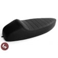 VESPA TSR Velocity Cafe Racer Hump Back Seat Saddle Sprint/VBB/VBA/Super/ BLACK