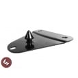 VESPA TSR Zero Cafe Racer Seat PX/T5/LML - Black 125/150/200 P200 P125X EFL/DISC