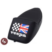 VESPA TSR Zero Cafe Racer Seat PX/T5/LML Union Jack Flag 125/150/200 EFL/DISC