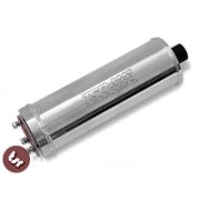 VESPA Universal Fit ( LHS ) 3-Bolt Alloy Exhaust End Can Muffler TSR/PM/SIP/RS