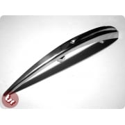 VESPA VBB/VBA Stainles Steel Front Mudguard Crest/Flash