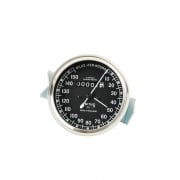 VINTAGE SMITHS 0-150 MPH Black Speedometer ROYAL ENFIELD BSA NORTON