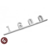 Volkswagen 1600 cc Camper Van Type 2 VW Bus Kombi CNC Billet Badge/Emblem T2