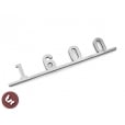 Volkswagen 1600 cc Camper Van Type 2 VW Bus Kombi CNC Billet Badge/Emblem T2