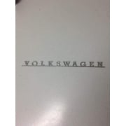 VOLKSWAGEN Camper Van Type 2 VW Bus Kombi Billet Badge/Emblem T2 Custom