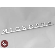 Volkswagen Camper Van Type 2 VW Bus Micro Microbus CNC Billet Badge/Emblem T2