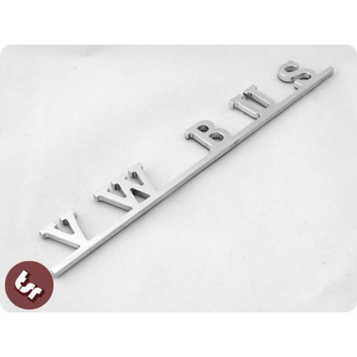 Volkswagen Camper Van Type 2 VW Bus Volksrod Hotrod CNC Billet Badge/Emblem T2