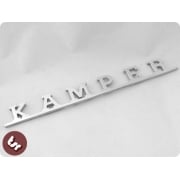 Volkswagen Kamper Camper Van Type 2 VW Bus Kombi CNC Billet Badge/Emblem T2