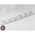 Volkswagen Kamper Camper Van Type 2 VW Bus Kombi CNC Billet Badge/Emblem T2