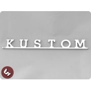 Volkswagen KUSTOM Camper Van Type 2 VW Bus Kombi Billet Badge/Emblem T2 Custom
