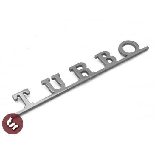 Volkswagen TURBO Camper Van Type 2 VW Bus Kombi CNC Billet Badge/Emblem T2