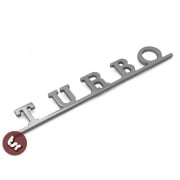 Volkswagen TURBO Camper Van Type 2 VW Bus Kombi CNC Billet Badge/Emblem T2