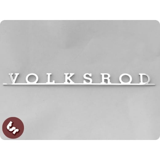 Volkswagen Volksrod Camper Beetle HotRod Type 2 VW Bus Billet Badge/Emblem T2