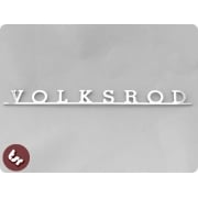 Volkswagen Volksrod Camper Beetle HotRod Type 2 VW Bus Billet Badge/Emblem T2
