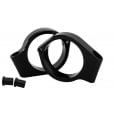 Motone Wrap-Around Fork M10 (10mm) Indicator Turn Signal Bracket Clamps - Pair - 39mm - Black